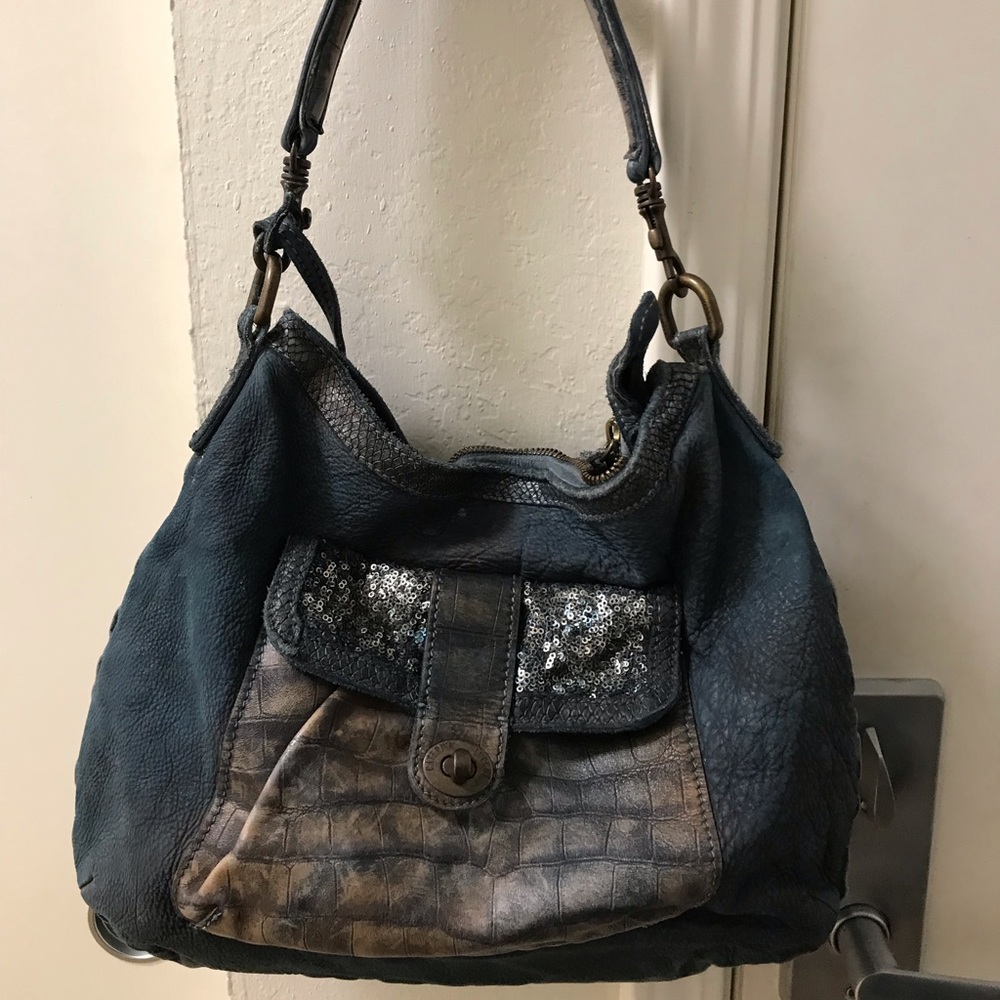 Caterina Lucchi Canvas/Leather Bag